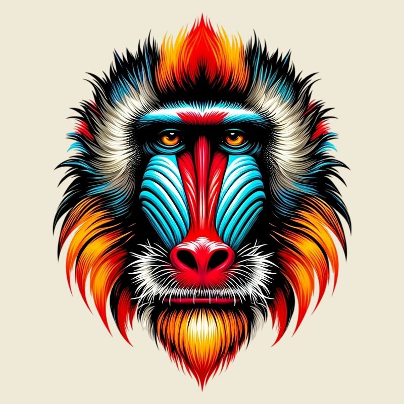 Mandrill-Affe