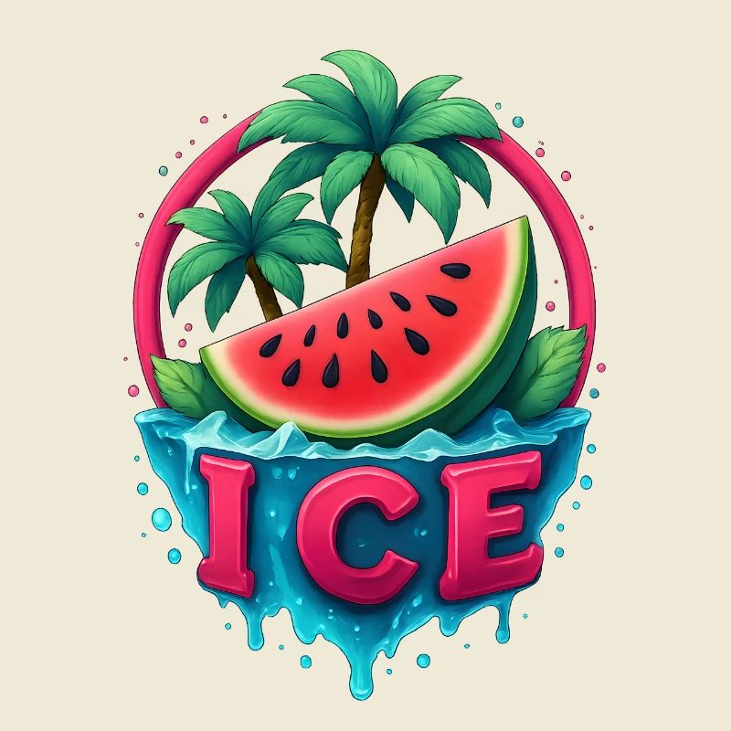 Fraîcheur Tropicale îles de la pastèque