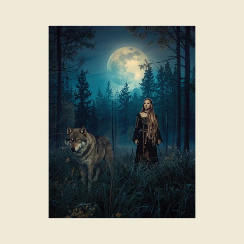 Moonlight Forest Guardian