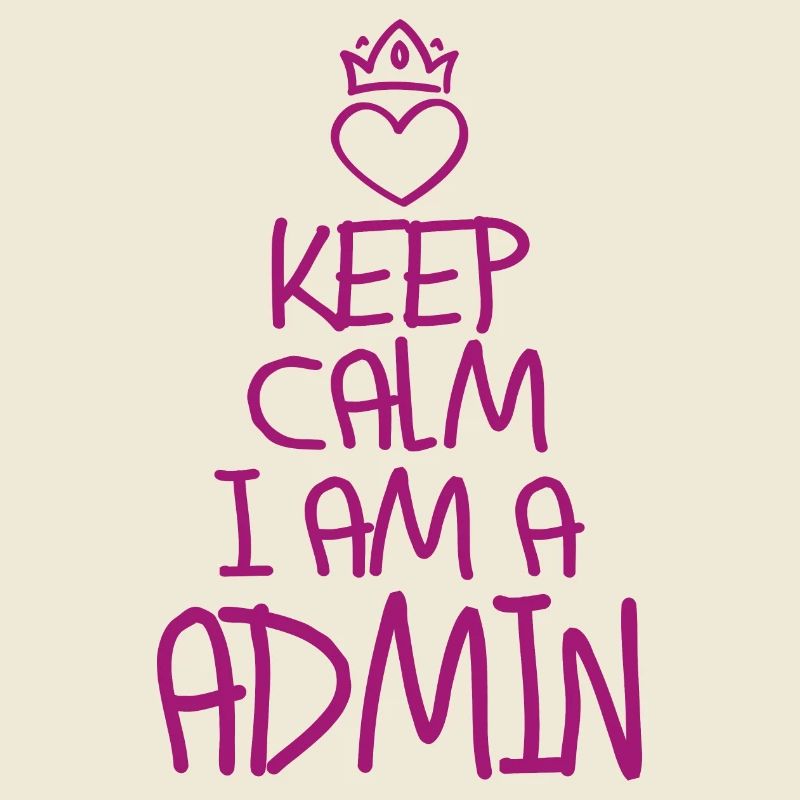 Keep Calm Admin cool Admin Geschenk
