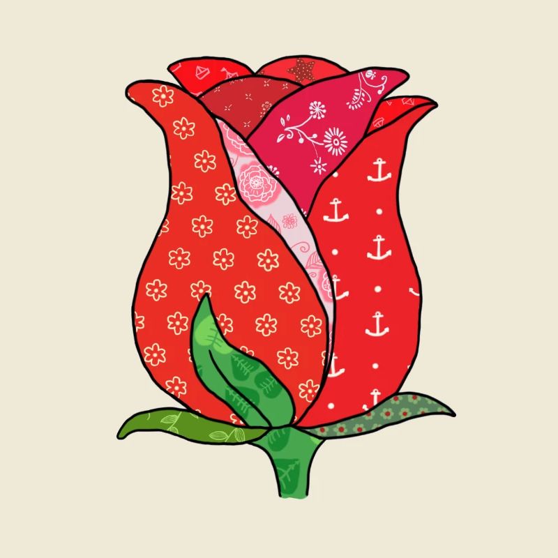 Pattern rose