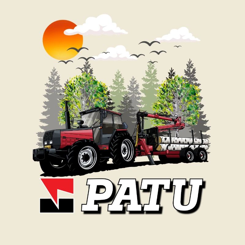 Patu forest machine tractor