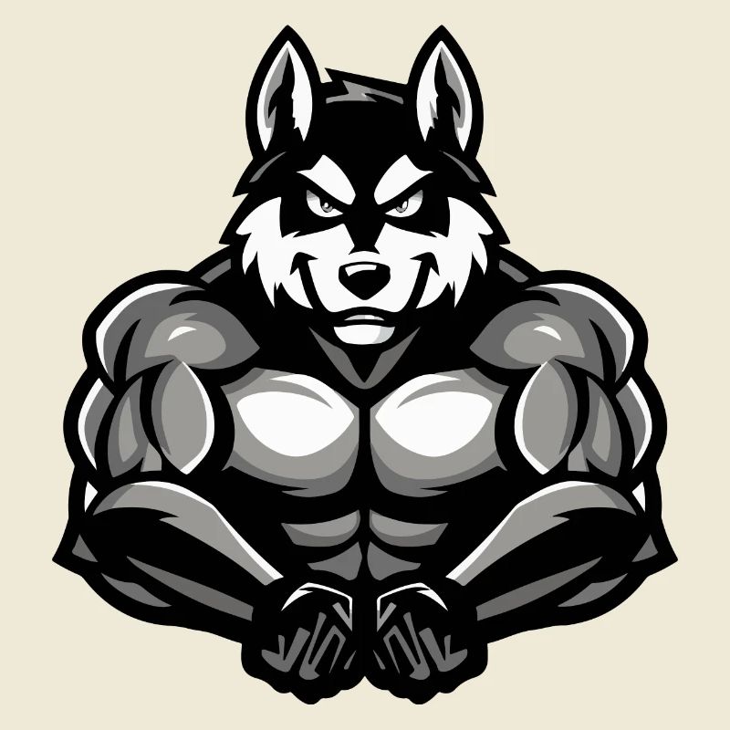 Dog Husky Comic