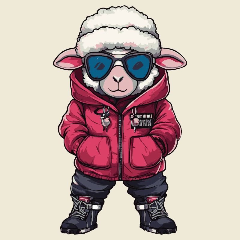 Sheep Cool Comic