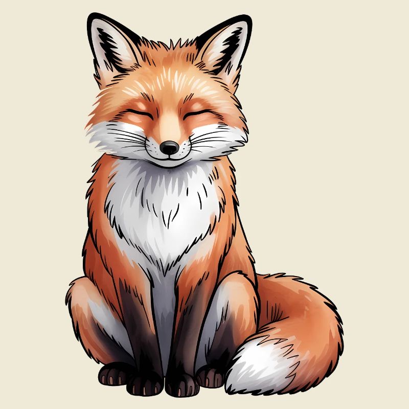 Fox Sitting