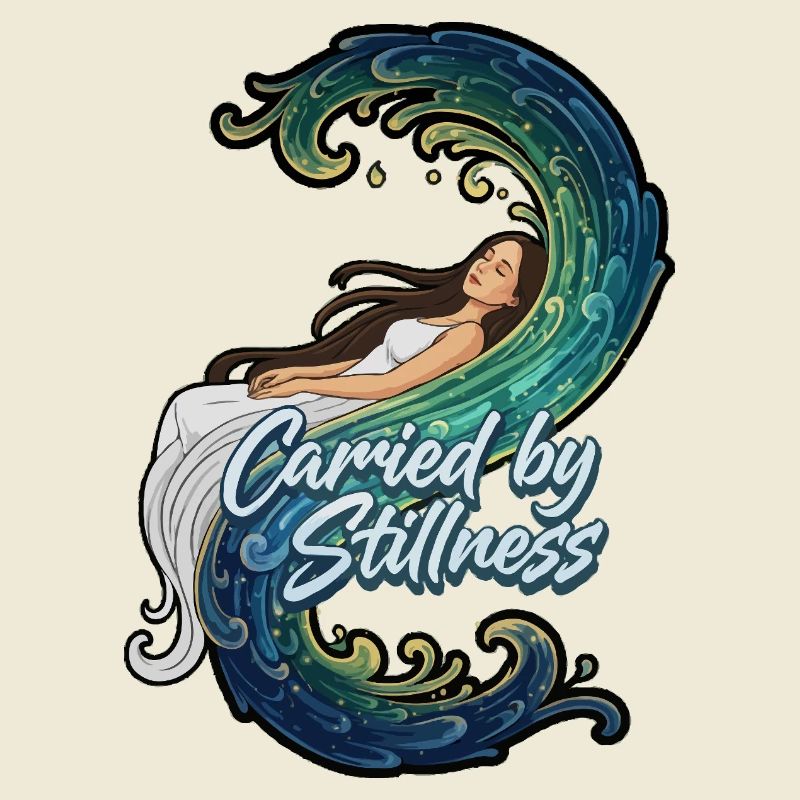 Carried by stillness lying down