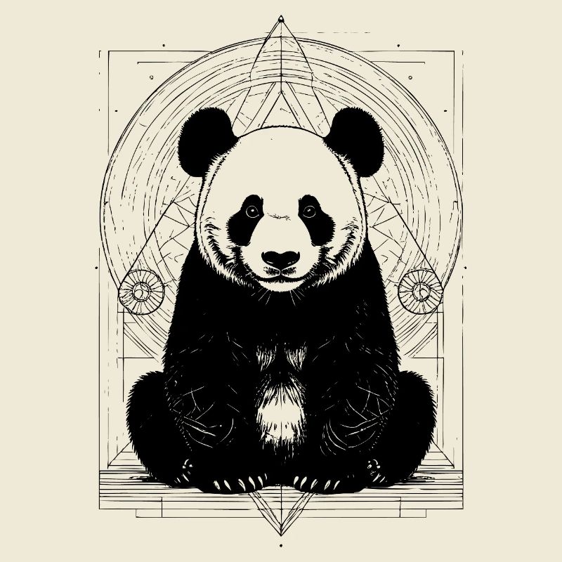 Panda Muster