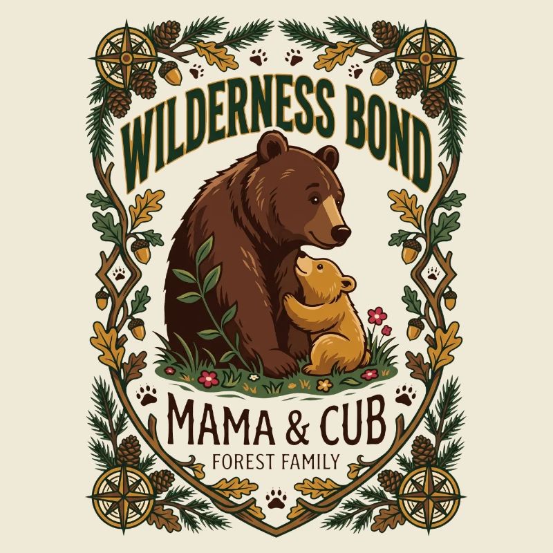  Mama Bear & Cub