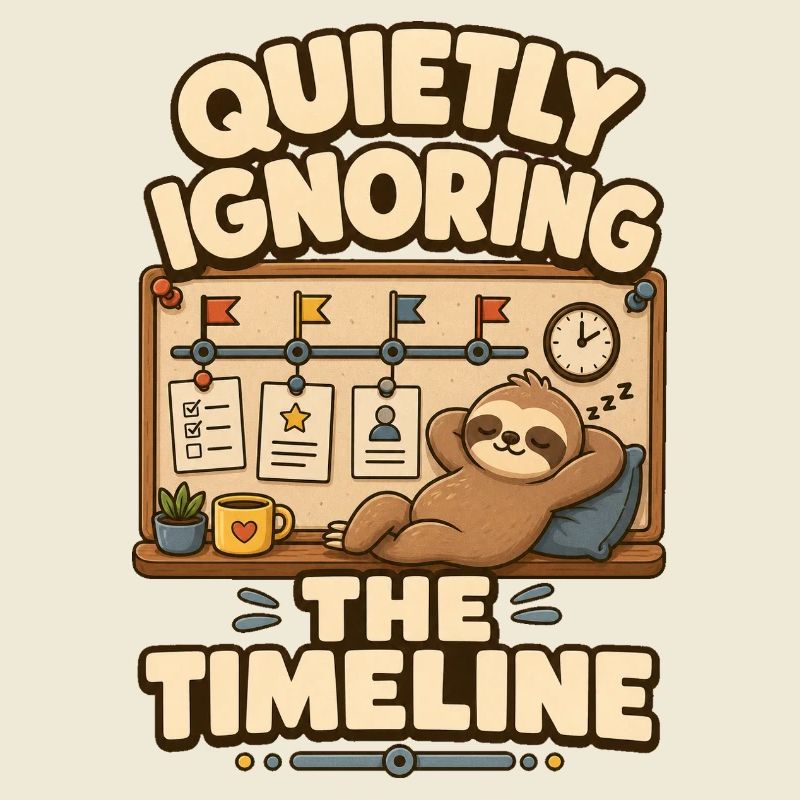 Quietly Ignoring The Timeline Sloth