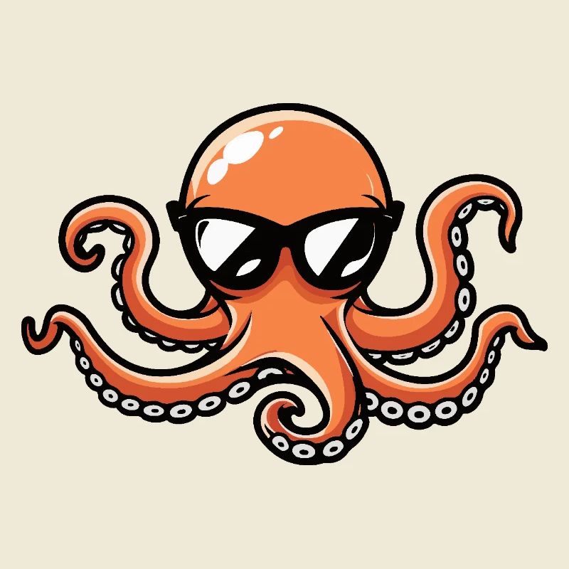 Octopus Cool Comic