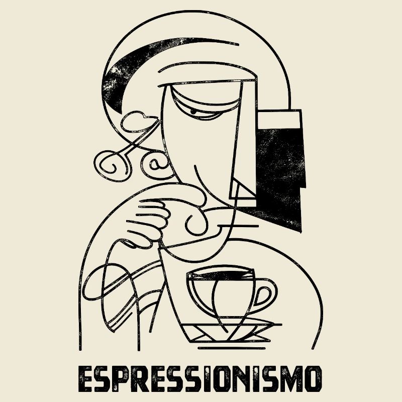 Espressionismus - Espresso - Kaffee trinken