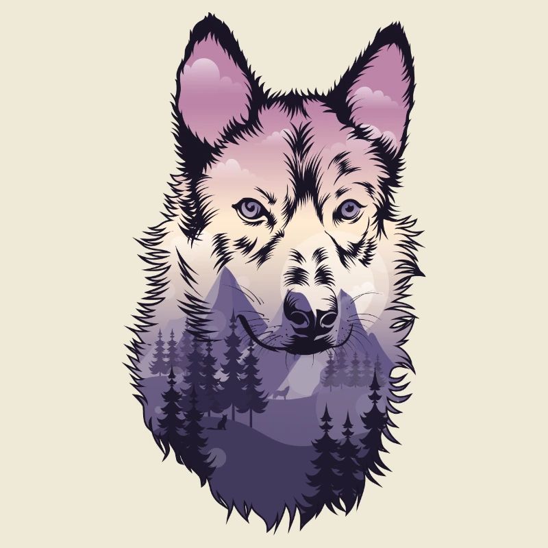 Wolf Shepherd Dog