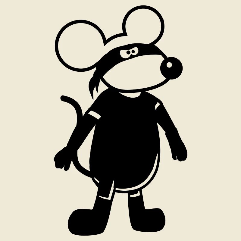 Mouse Evil Robber Ninja Raid Thief Burglar