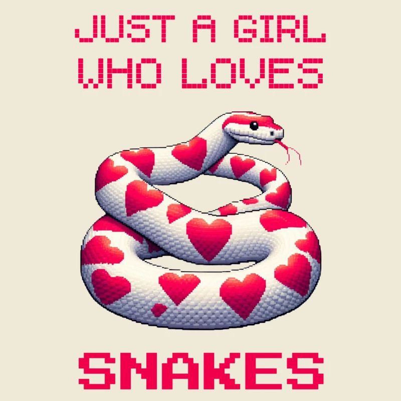 Juste une fille qui aime les serpents
