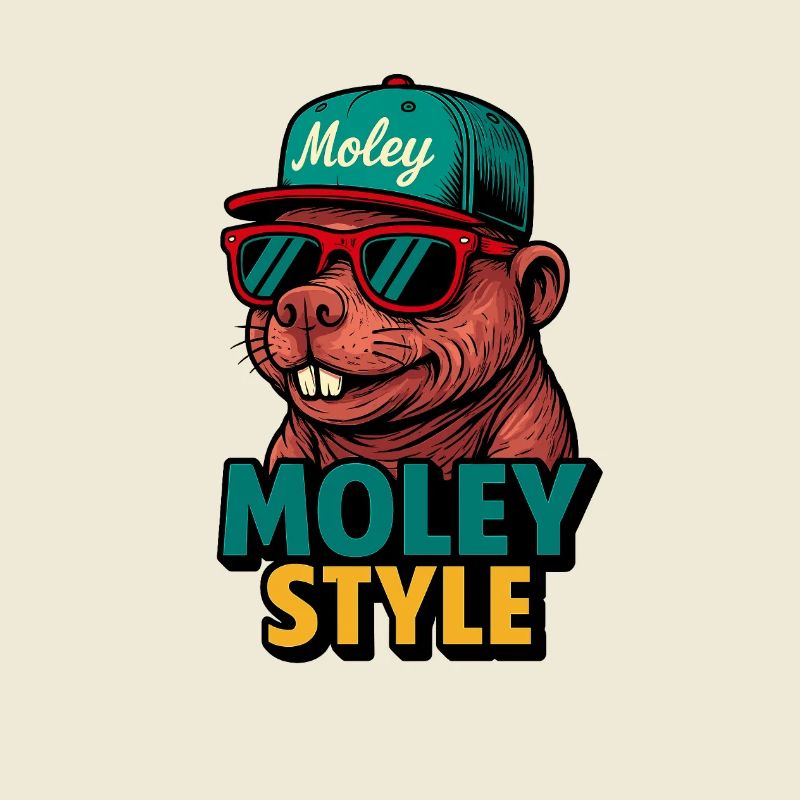 Casquette rétro Monkey Style Moley