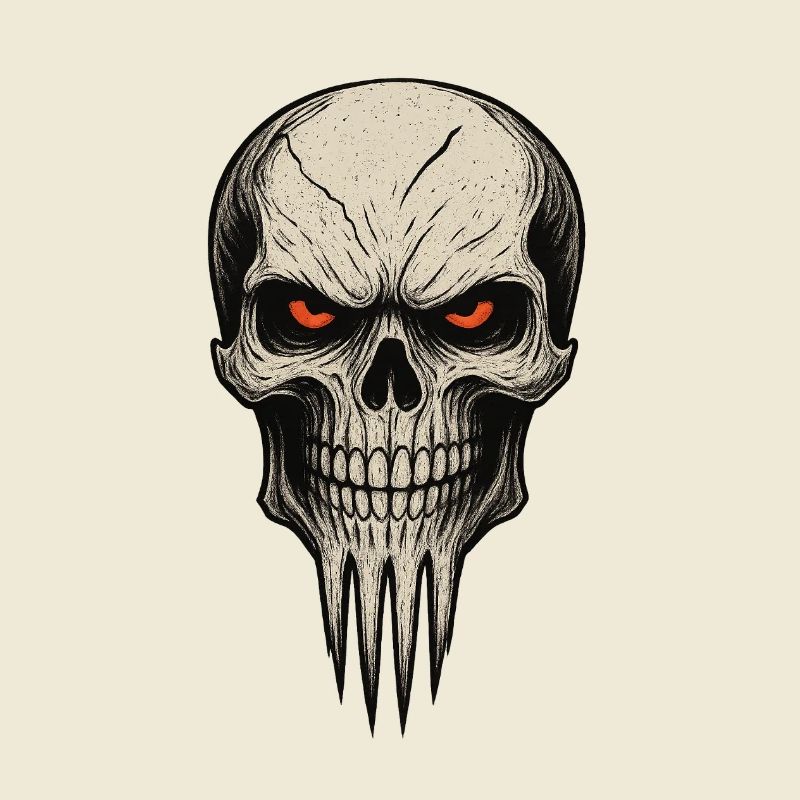 Zombie Skull Nightmare