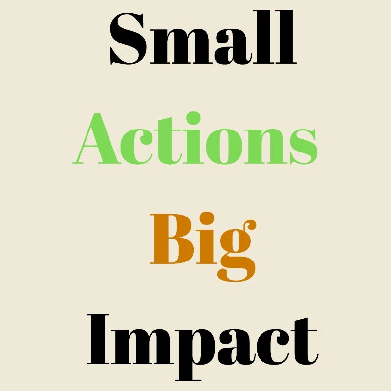 Dynamic Bold Actions Typography Design