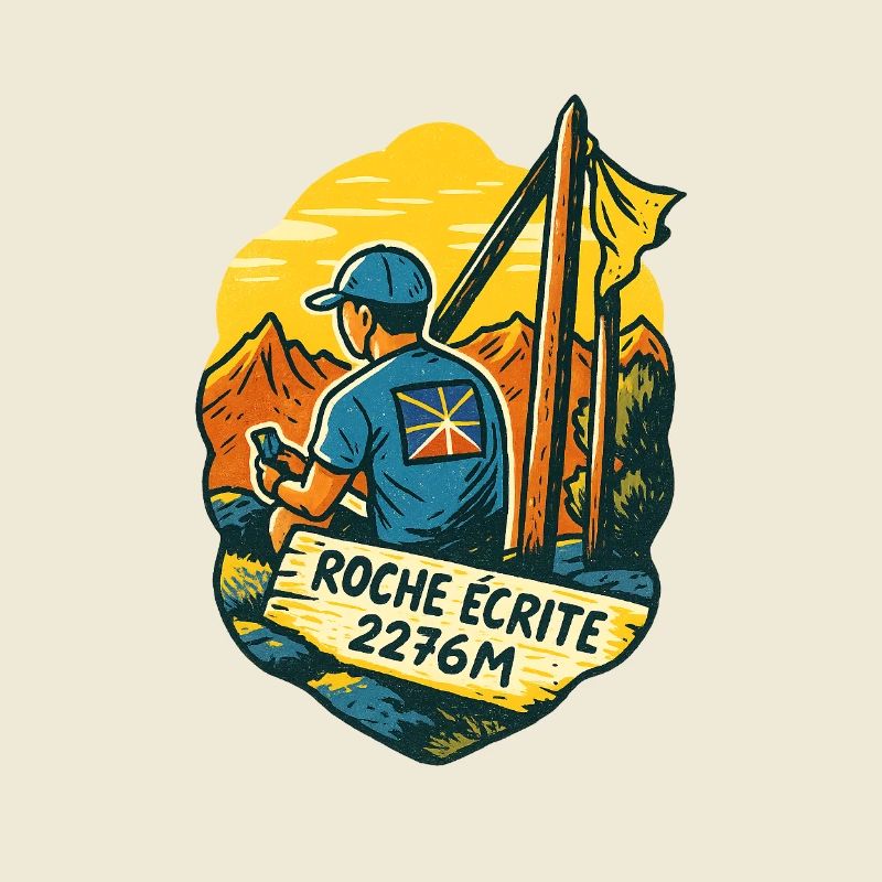 Trail roches écrites