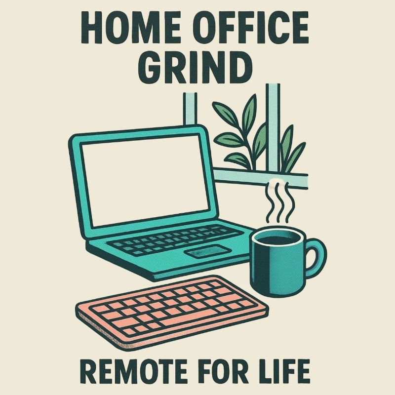 Design Homeoffice Grind-Setup Telearbeit Leise