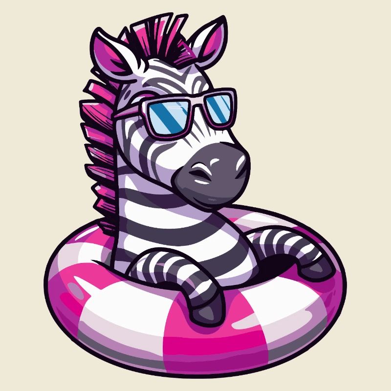 Zebra Comic Cool