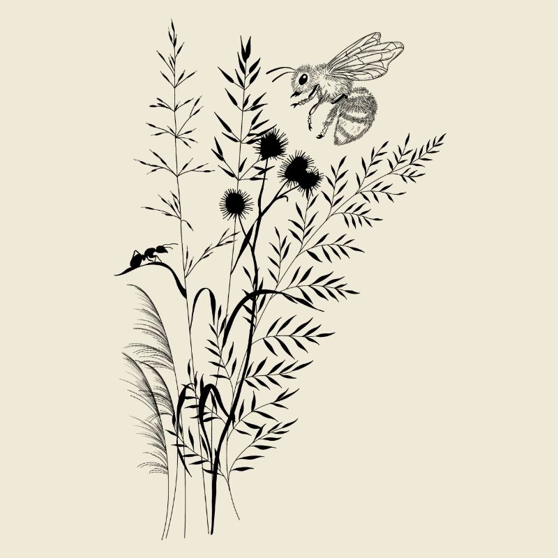 Wildflower and bee ant composition