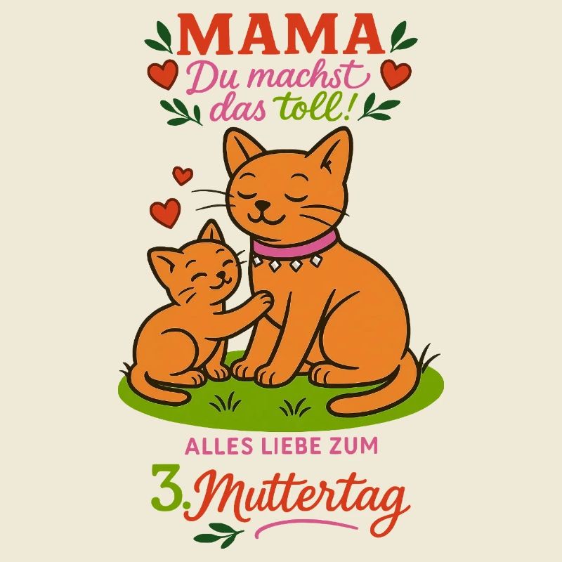 3. Muttertag -  Mama, du machst das toll!
