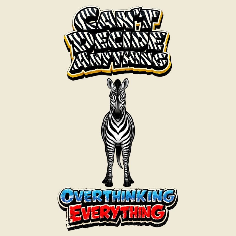 Zebra Overthinking Graphics