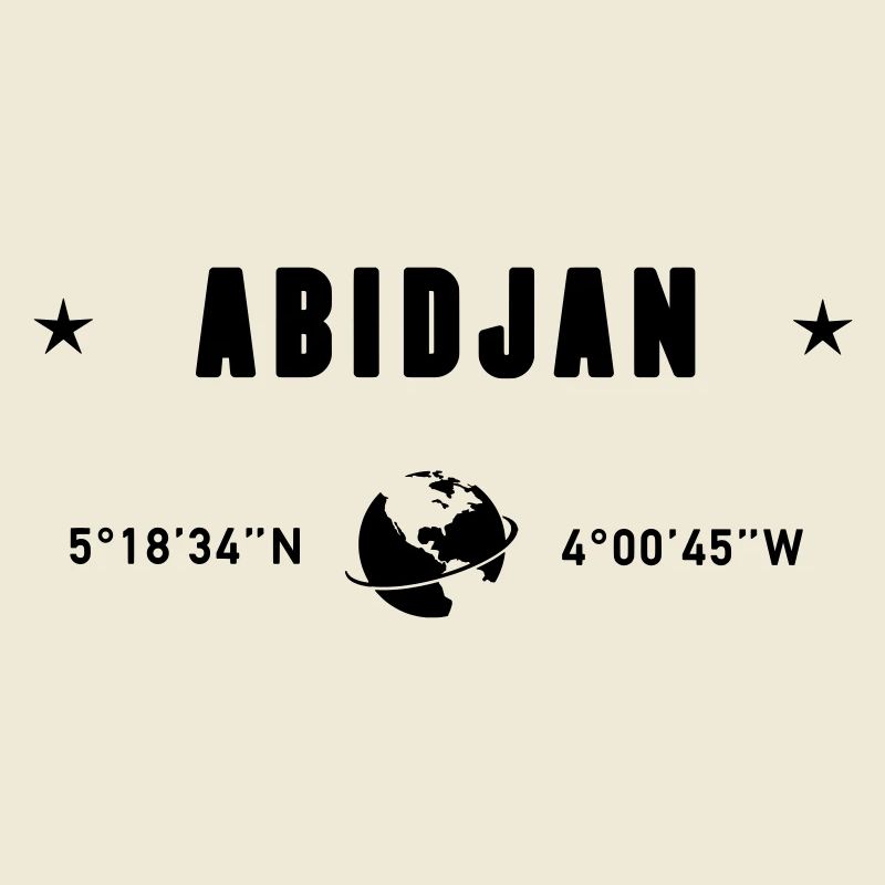 Abidjan Ivory Coast Coordinates Earth
