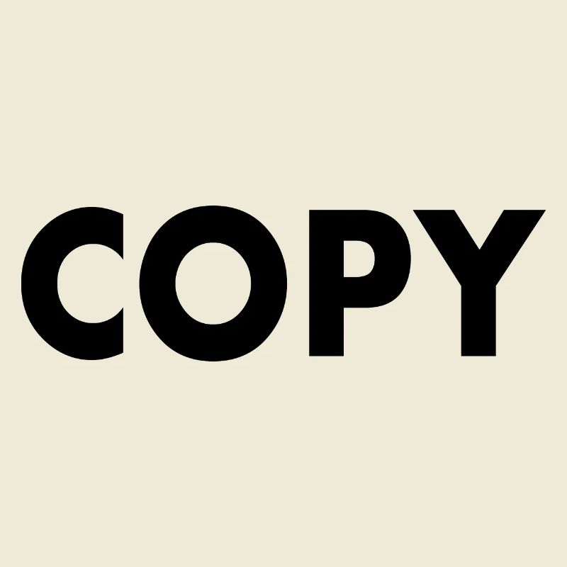 the original the copy