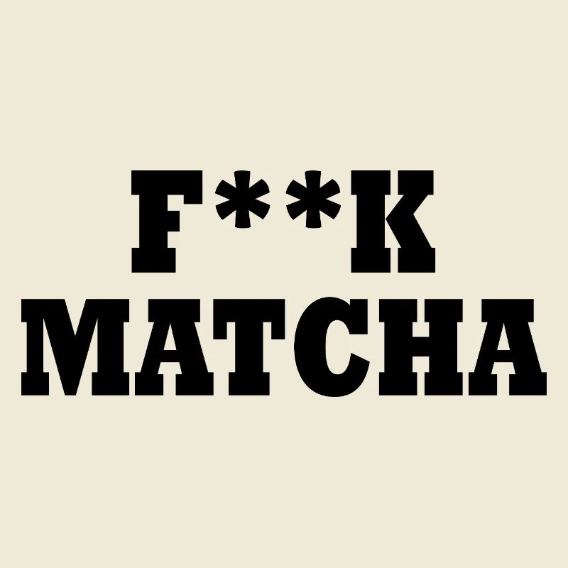 Merde au matcha