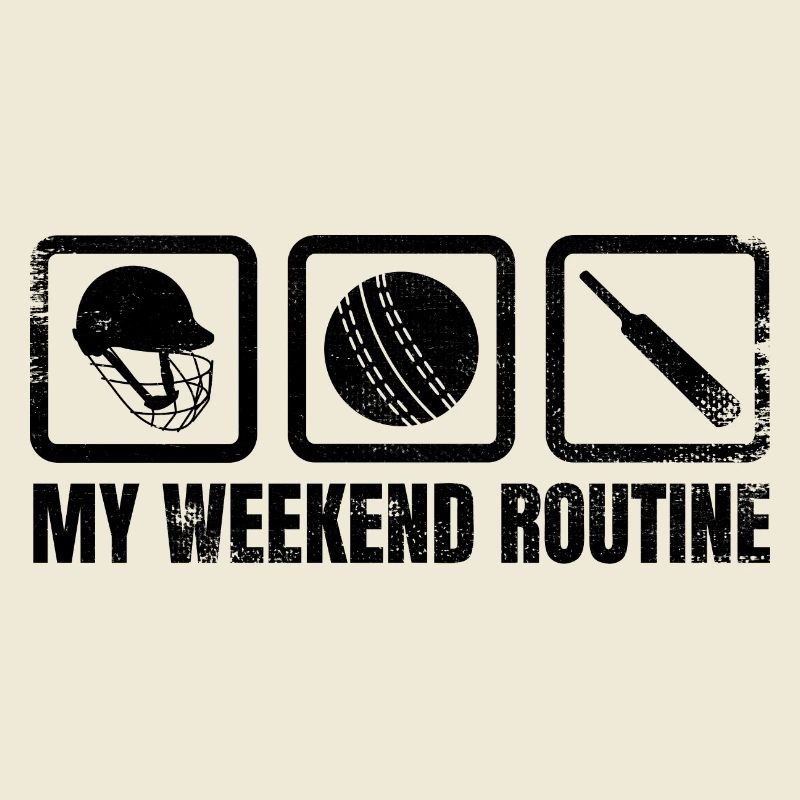 Routine du week-end des joueurs de cricket