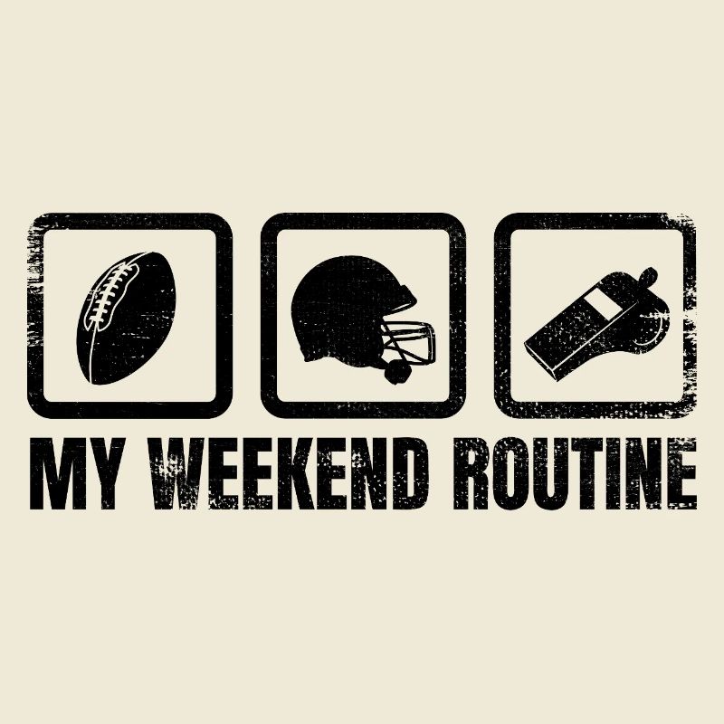 Football Wochenendroutine
