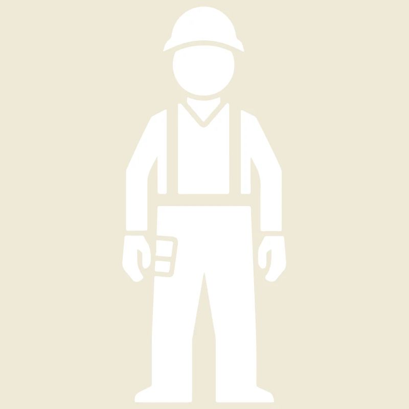 Icône d’ouvrier de la construction