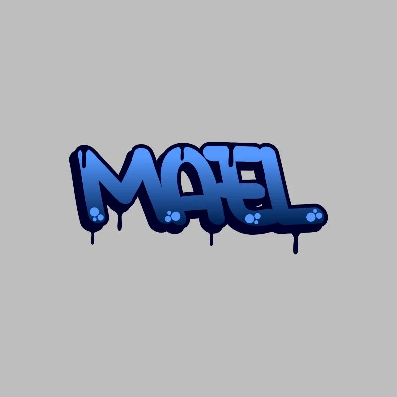 Graffiti first name Mael