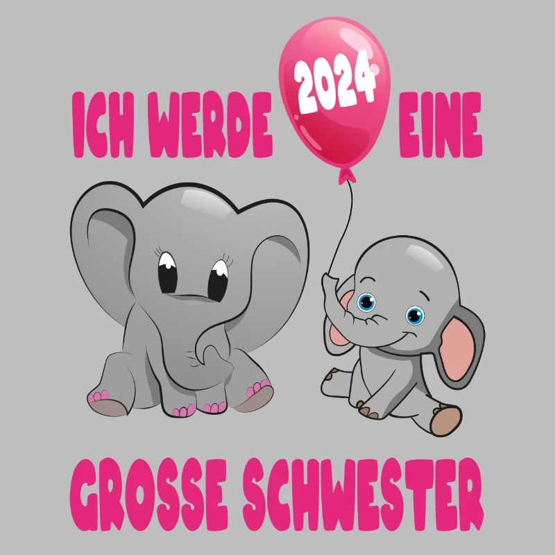 Ich werde eine große Schwester 2024