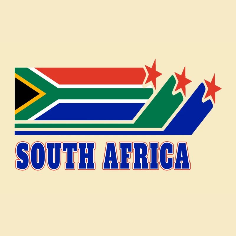 Drapeaux d'Afrique du Sud