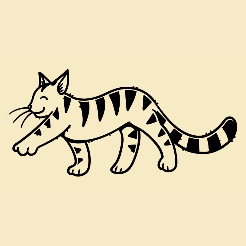 Chaton de dessin animé