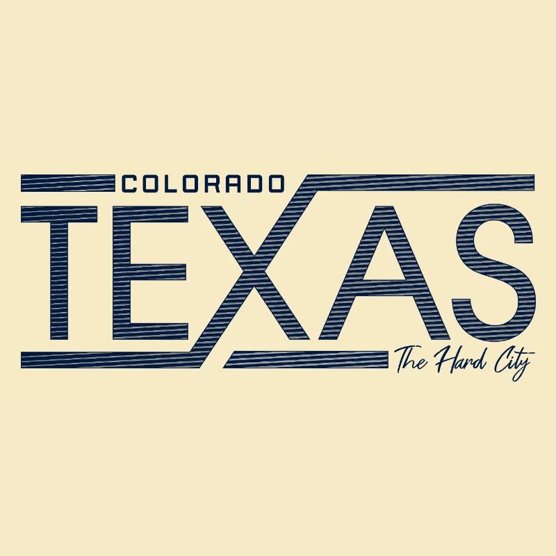 Texas Stripes Retro State Panel