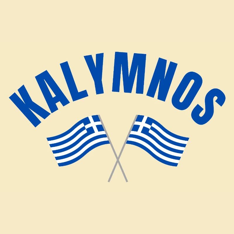 Drapeaux grecs de Kalymnos