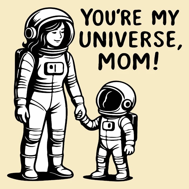 Kosmische Bindung Mutter und Kind