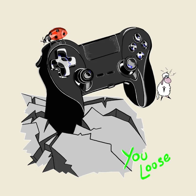 Controller Gamepad Wolly Sheepling