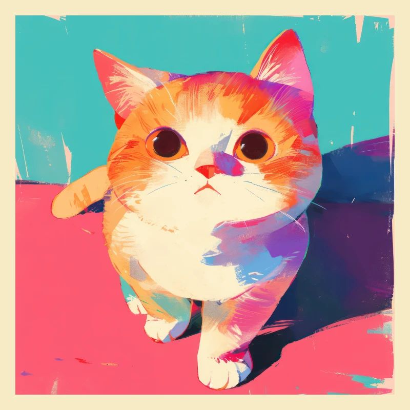 Chat, Motif De Chat