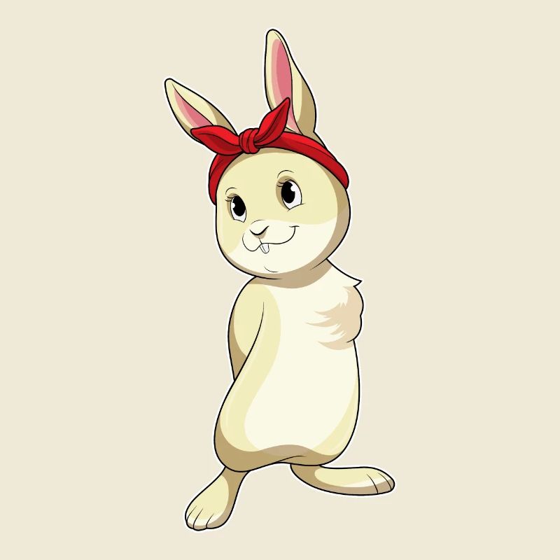 Rabbit with loop