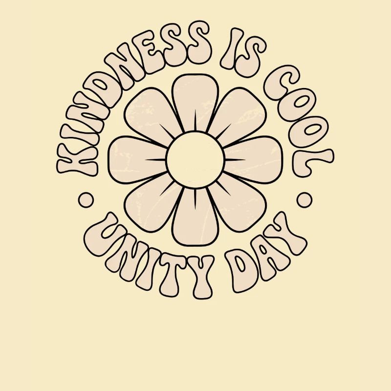 Kindness Unity Flowers Postive Message