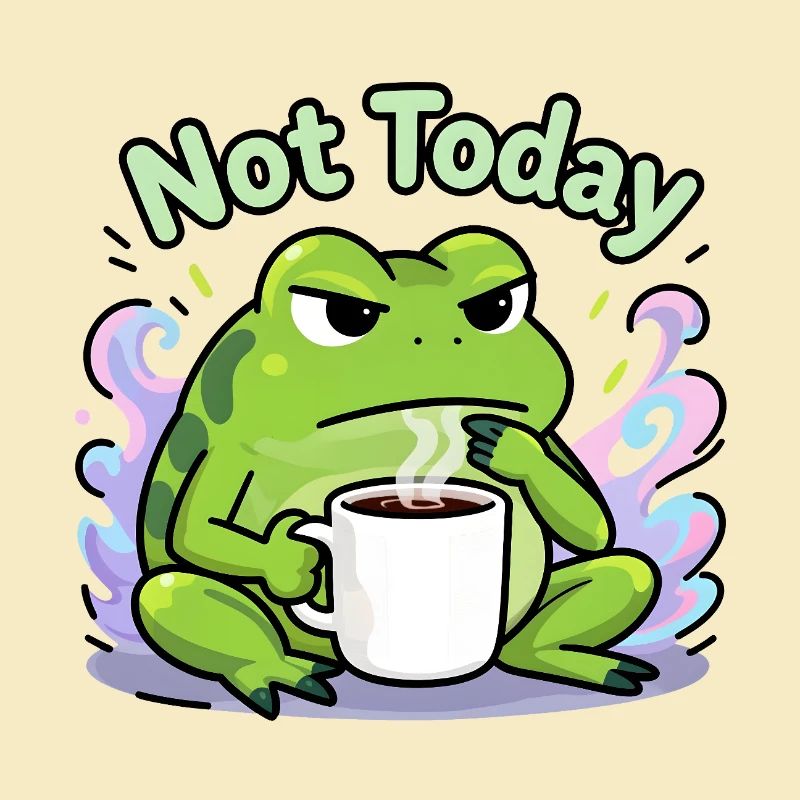 Inte idag Grodkaffe