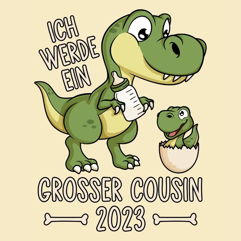 Dino Ich werde ein großer Cousin 2023 Dinosaurier