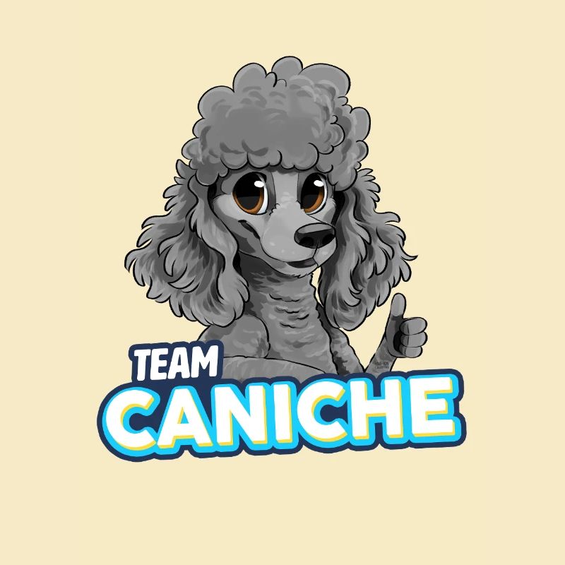 Caniche - Gris