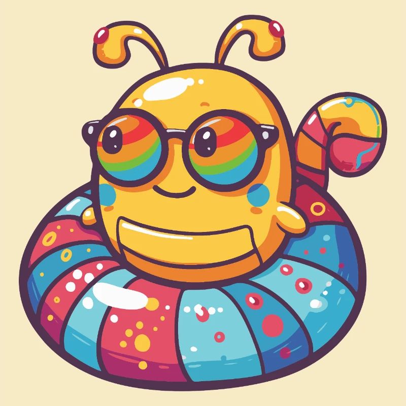 Bande dessinée Worm Cool