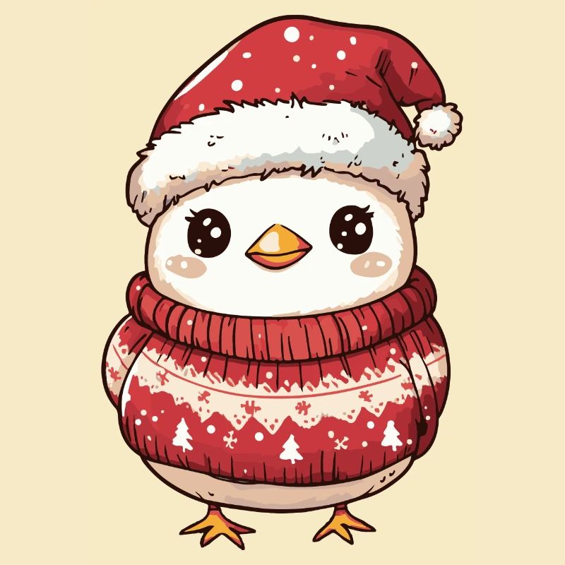 Chicken Christmas Comic
