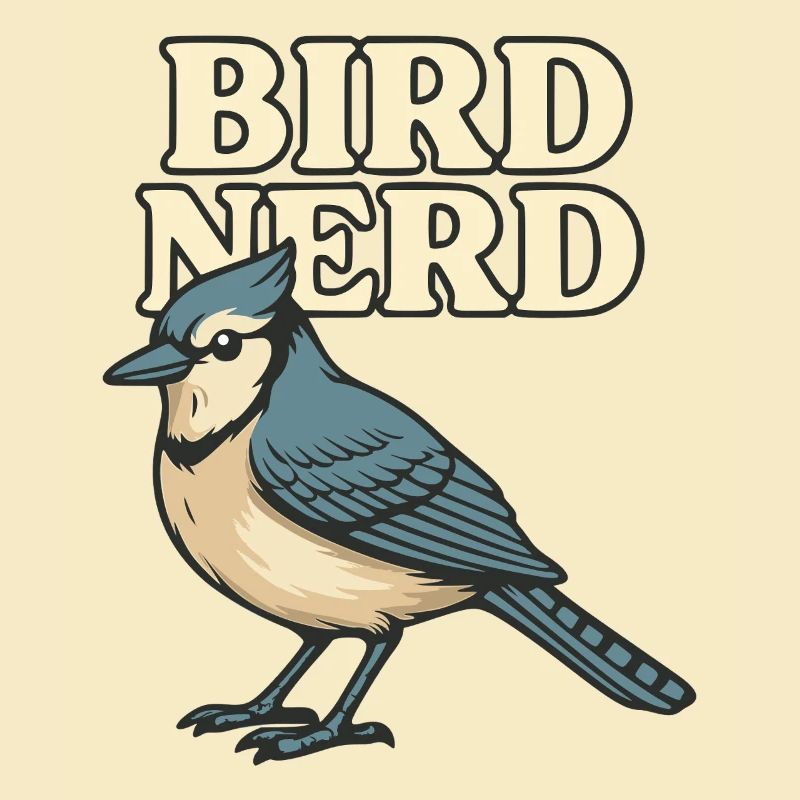 Vogel Nerd Motiv 2